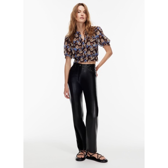 Aritzia Wilfred Melina Pants Black - Picture 2 of 6